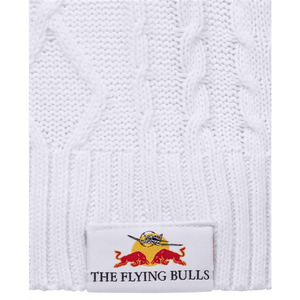 RED BULL Zimní svetr Flying Bulls bílý, S