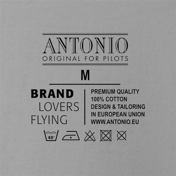 ANTONIO T-Shirt WALTER NZ-60 grey, XXL