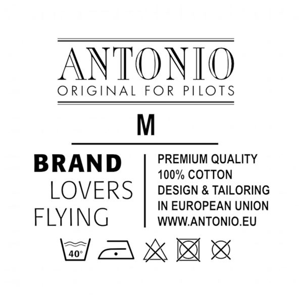 T-Shirt ANTONIO WINGS for aviators, M