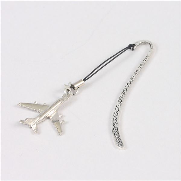 Airbus A380 Bookmark, silver