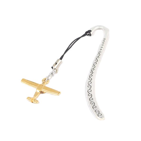 Bookmark Cessna, gold