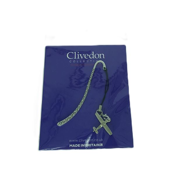 Záložka do knihy Cessna, stříbrná