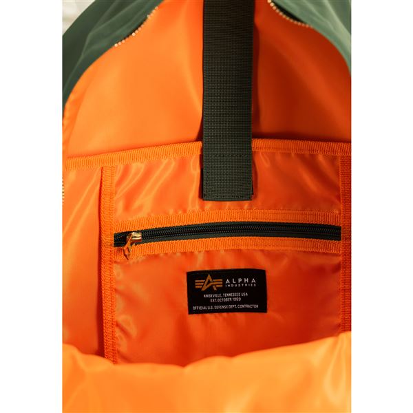 Alpha Industries Batoh Crew zelený