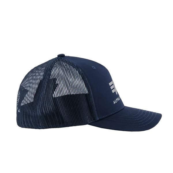 Alpha Industries Basic Trucker Cap rep. blue