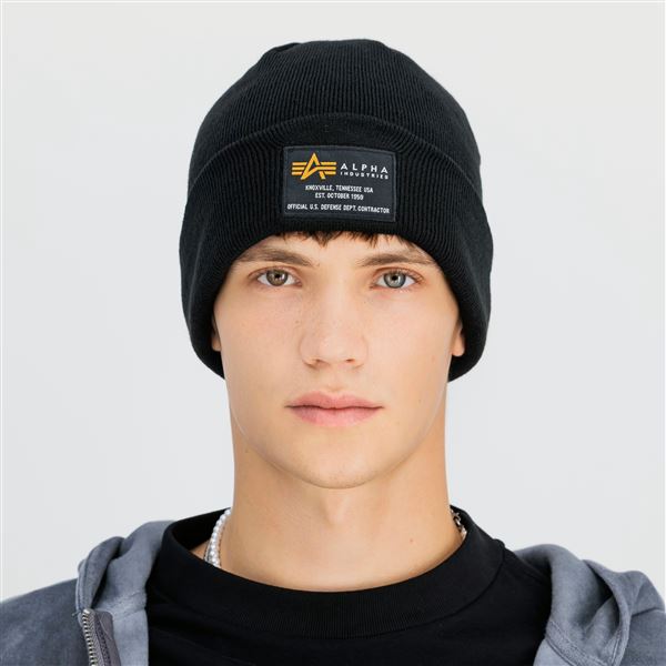 Alpha Industries Čepice Crew černá