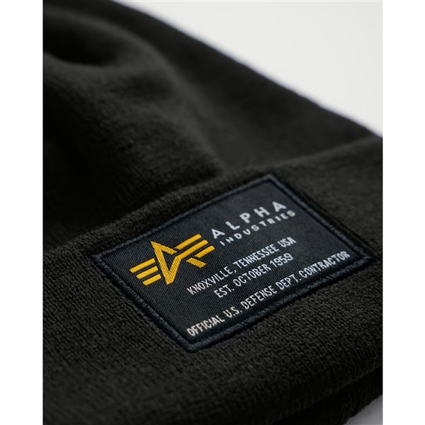 Alpha Industries Čepice Crew černá