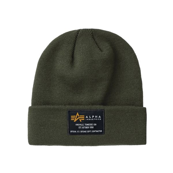Alpha Industries Čepice Crew zelená