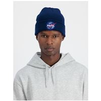 Alpha Industries NASA Beanie rep.blue