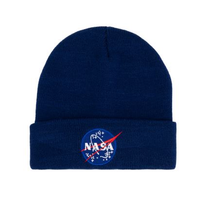 Alpha Industries NASA Beanie rep.blue