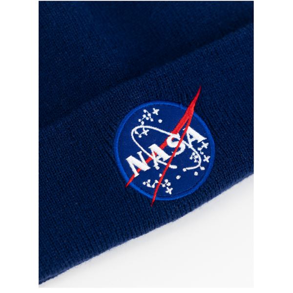 Alpha Industries NASA Beanie rep.blue