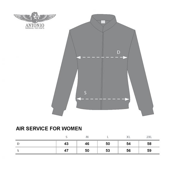 ANTONIO Women sweatshirt AIR SERVICE, S