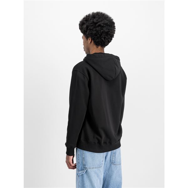 Alpha Industries Basic Zip Hoodie SL black, M