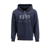 Alpha Industries Basic Zip Hoodie rep. blue, M