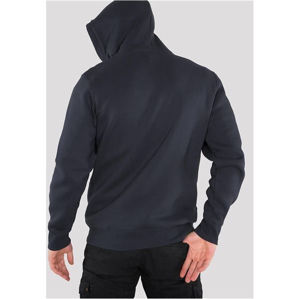 Alpha Industries Mikina Basic na zip, rep.blue XXL