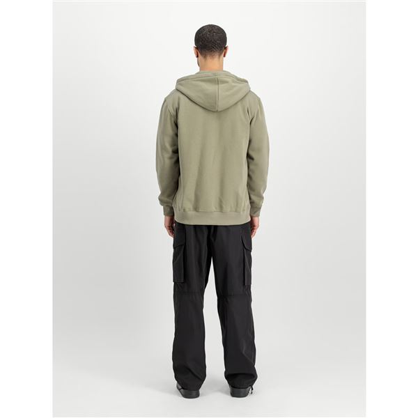 Alpha Industries Basic Zip Hoodie olive, M