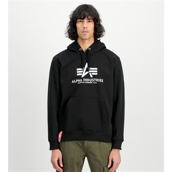 Alpha Industries Basic Hoody black, M