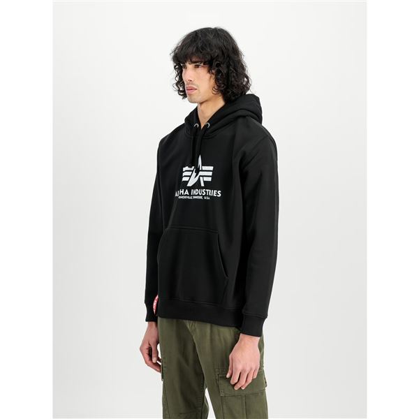 Alpha Industries Basic Hoody black, M