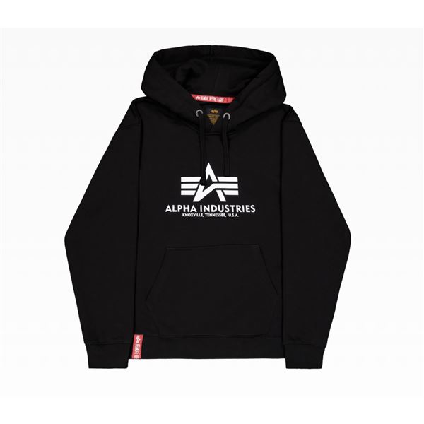 Alpha Industries Basic Hoody black, M