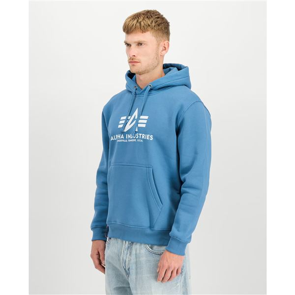 Alpha Industries Basic Hoodie airforce blue, M