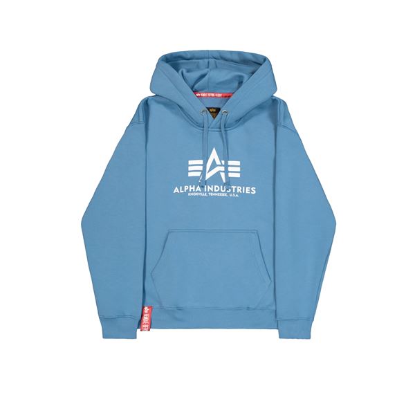 Alpha Industries Basic Hoodie airforce blue, M
