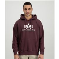 Alpha Industries Basic Hoody deep maroon, M