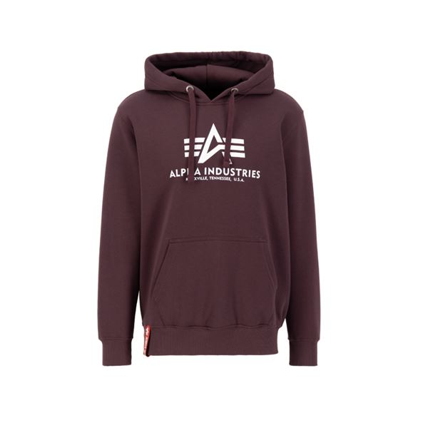 Alpha Industries Basic Hoody deep maroon, M