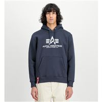 Alpha Industries Mikina Basic s kapucí navy, XXL