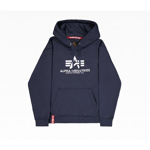 Alpha Industries Basic Hoody navy, M