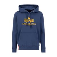 Alpha Industries Basic Hoody navy/wheat, XL