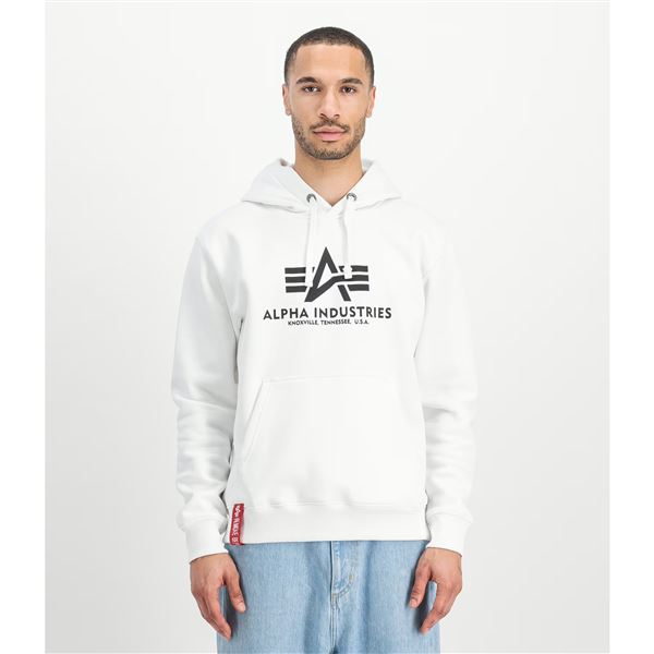 Alpha Industries Basic Hoody white, M