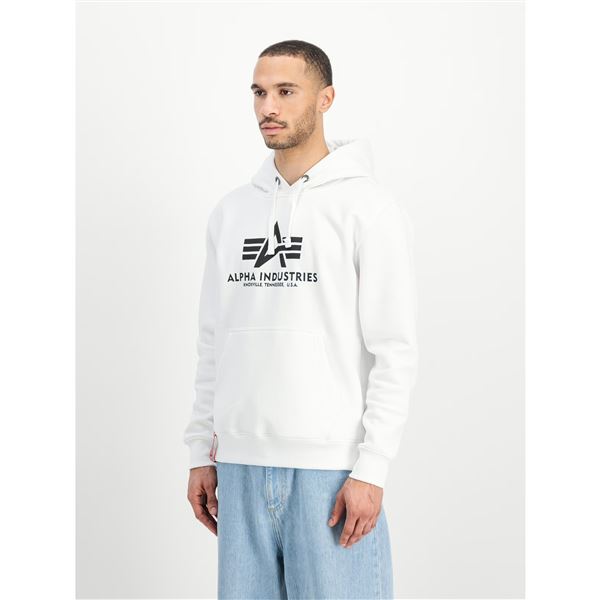 Alpha Industries Basic Hoody white, M