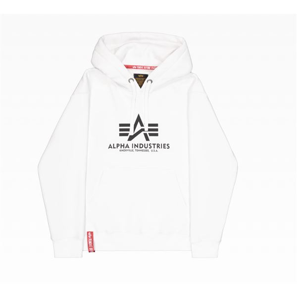 Alpha Industries Basic Hoody white, M