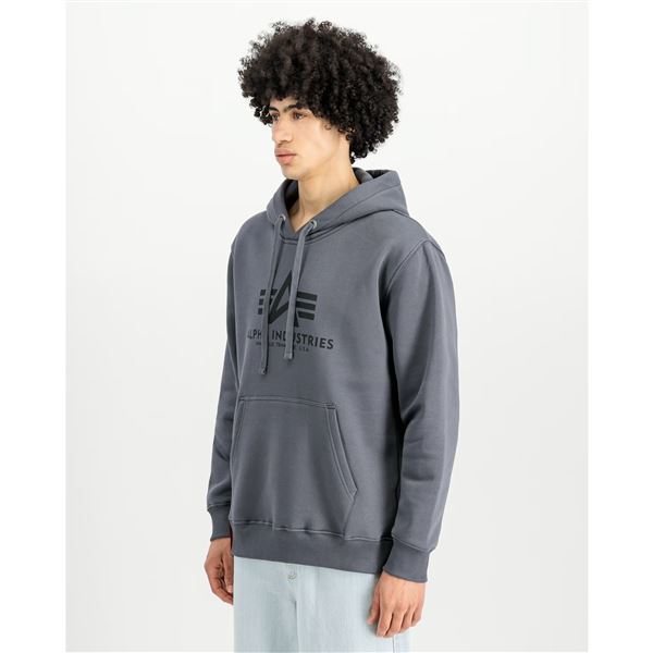 Alpha Industries Basic Hoodie greyblack, XL