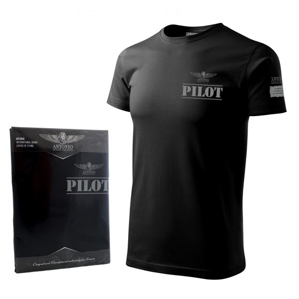 ANTONIO T-Shirt PILOT black, 3XL