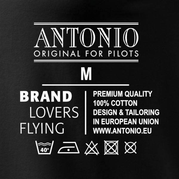 ANTONIO T-Shirt PILOT black, 3XL