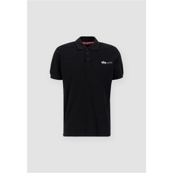 Alpha Industries Polokošile Basic černá, L