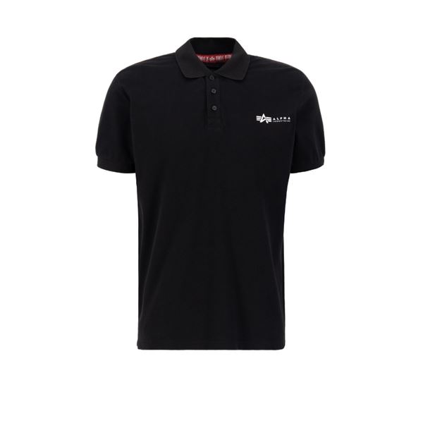 Alpha Industries Polokošile Basic černá, L