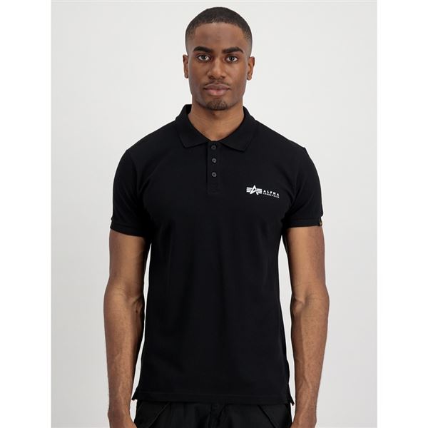 Alpha Industries Polokošile Basic černá, XXL