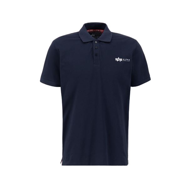 Alpha Industries Basic Polo rep.blue, M