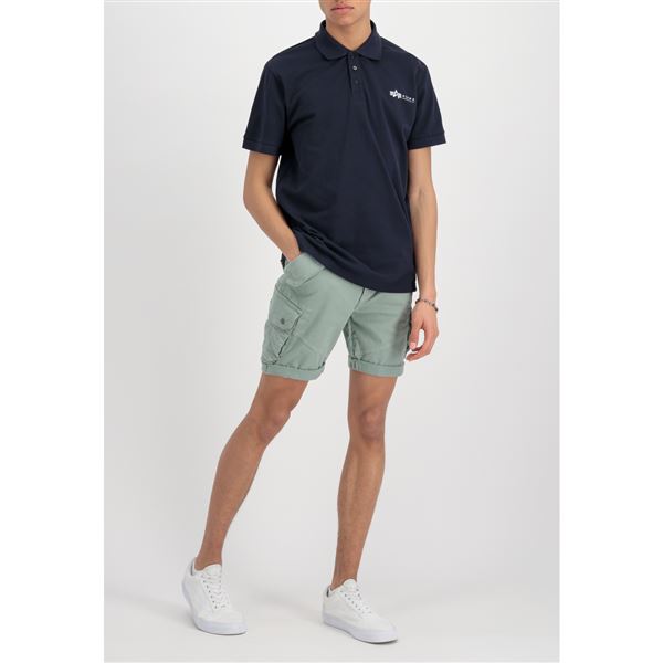 Alpha Industries Basic Polo rep.blue, M