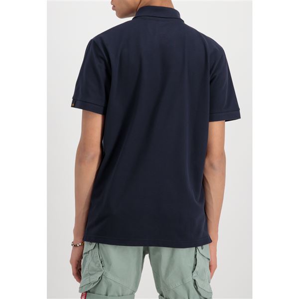 Alpha Industries Basic Polo rep.blue, M