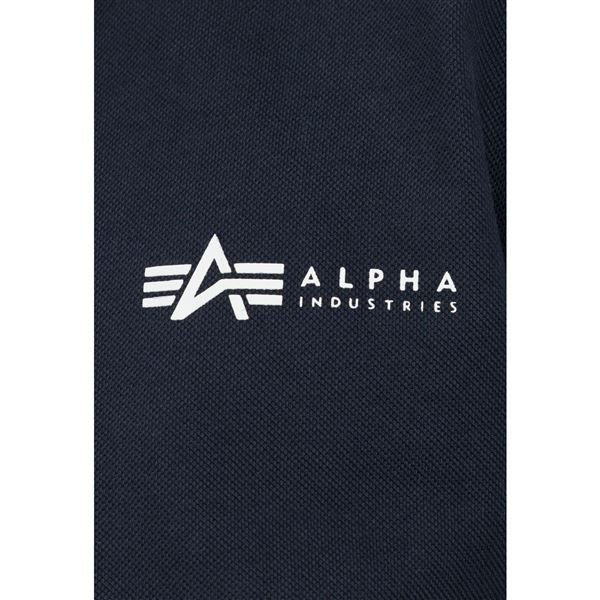 Alpha Industries Basic Polo rep.blue, M